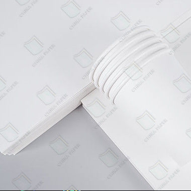 Bom preço. Papel de base de cupstock não revestido de 150 a 350 gm para copos de bebidas quentes e frias on-line